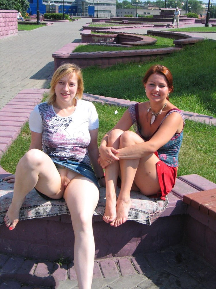 Two horny lesbian play hot oudoors public Nudity #100018146