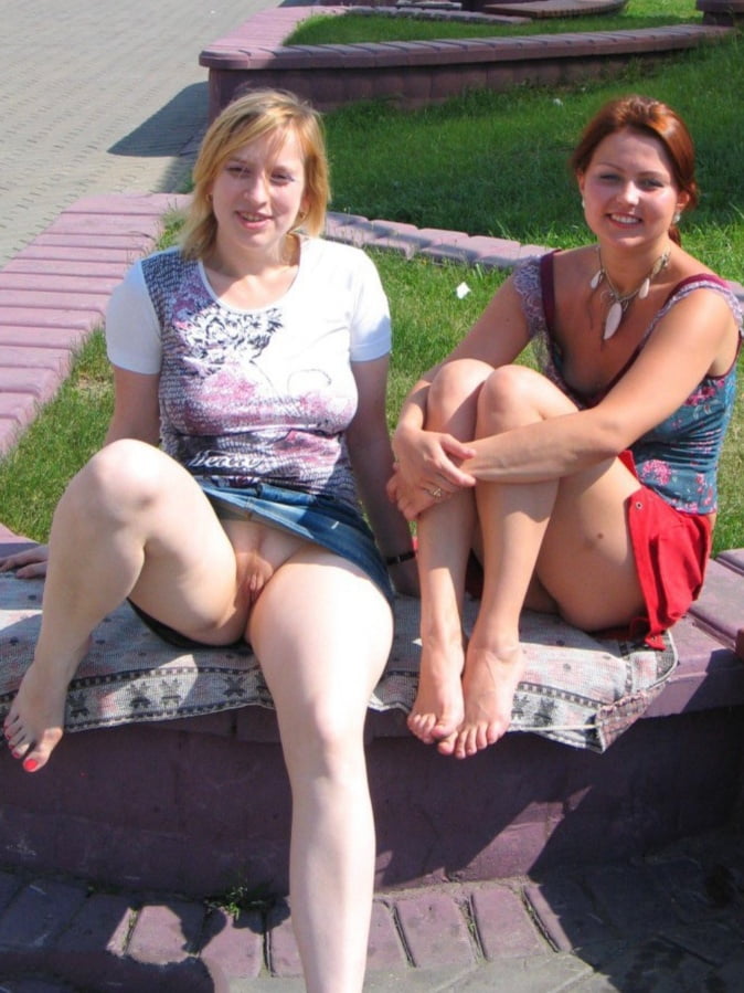 Two horny lesbian play hot oudoors public Nudity #100018203