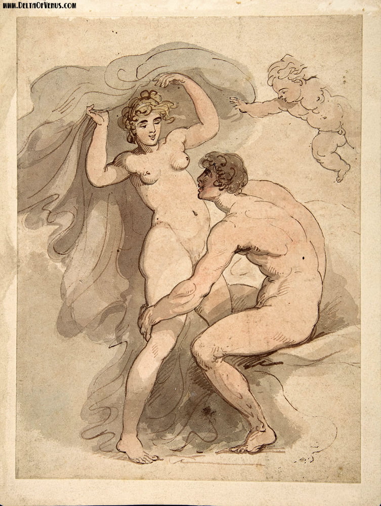 Erotic drawings by Thomas Rowlandson 1757 - 1827 #93606294