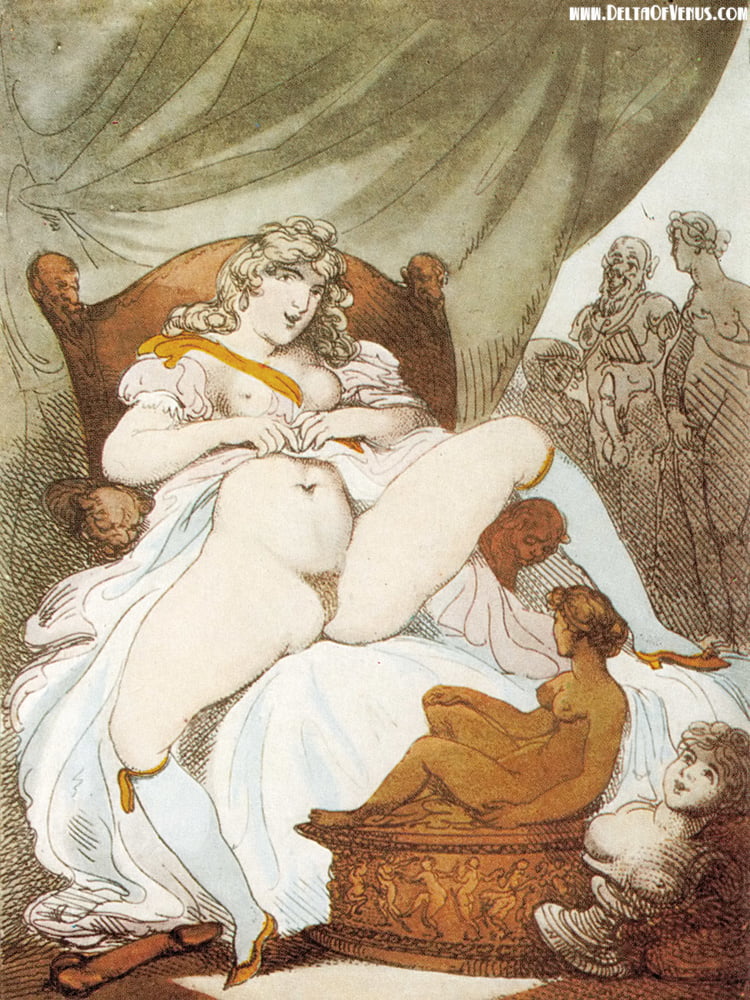 Erotic drawings by Thomas Rowlandson 1757 - 1827 #93606297