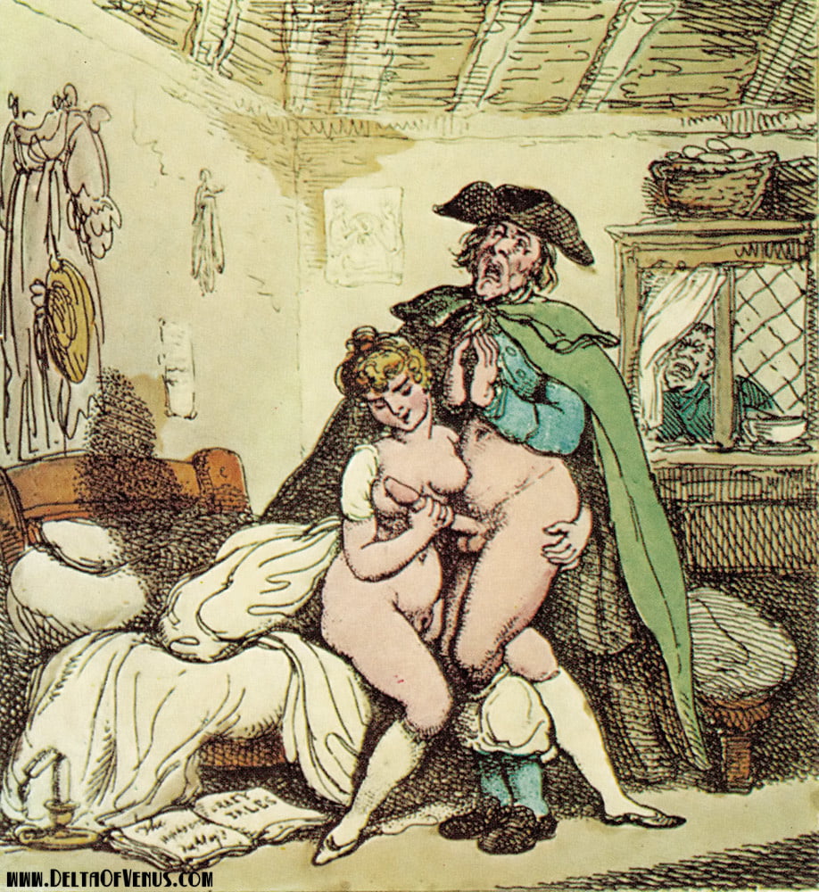 Erotic drawings by Thomas Rowlandson 1757 - 1827 #93606309