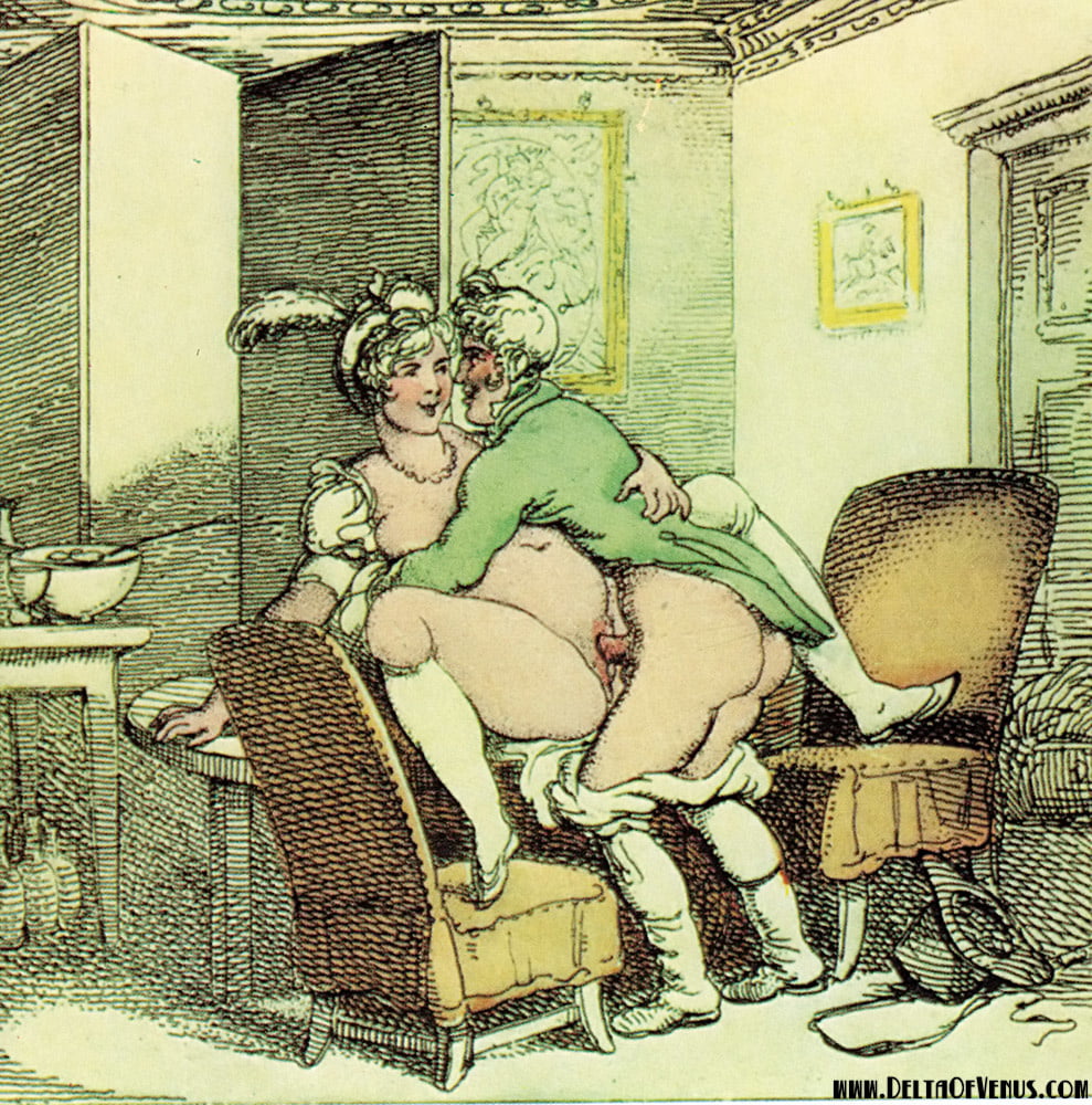 Erotic drawings by Thomas Rowlandson 1757 - 1827 #93606318