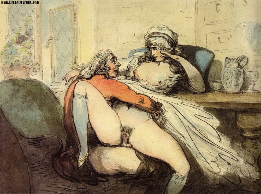 Erotic drawings by Thomas Rowlandson 1757 - 1827 #93606324