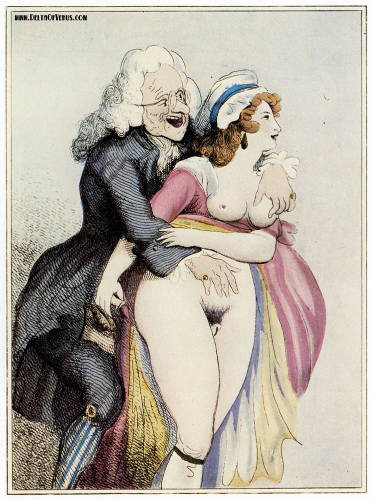 Erotic drawings by Thomas Rowlandson 1757 - 1827 #93606330