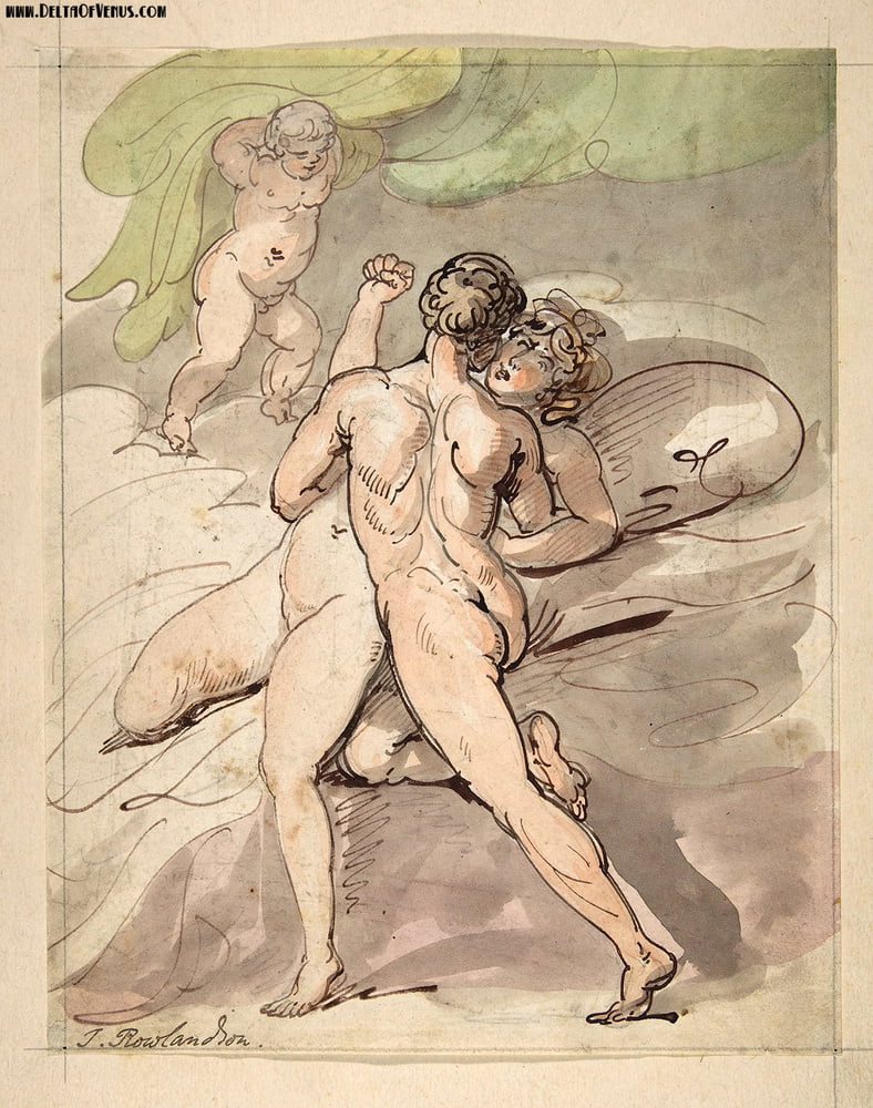 Erotic drawings by Thomas Rowlandson 1757 - 1827 #93606345