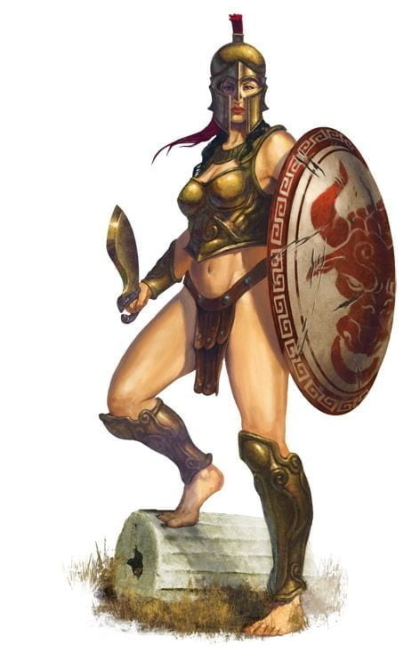 Caballeros con espadas, gladiadores, samuráis y ninjas
 #91499906