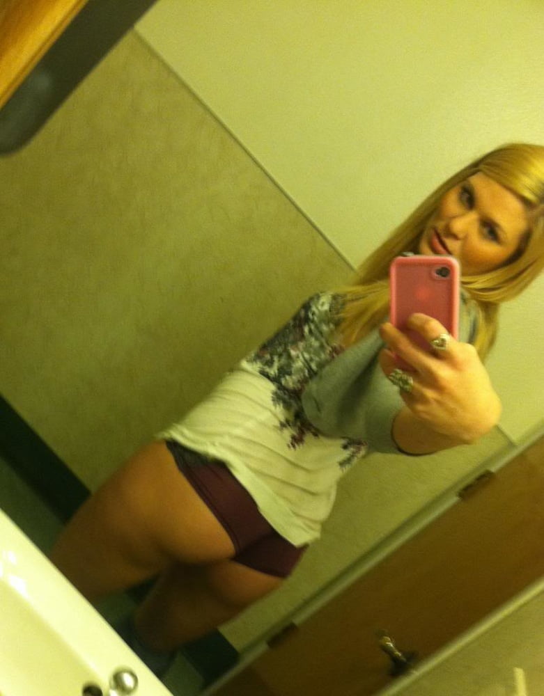 Hot Blonde Mirror Selfie #103014249