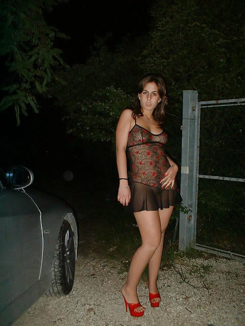 Italian brunette Webslut Gangbang Slut Exposed Whore #100676257