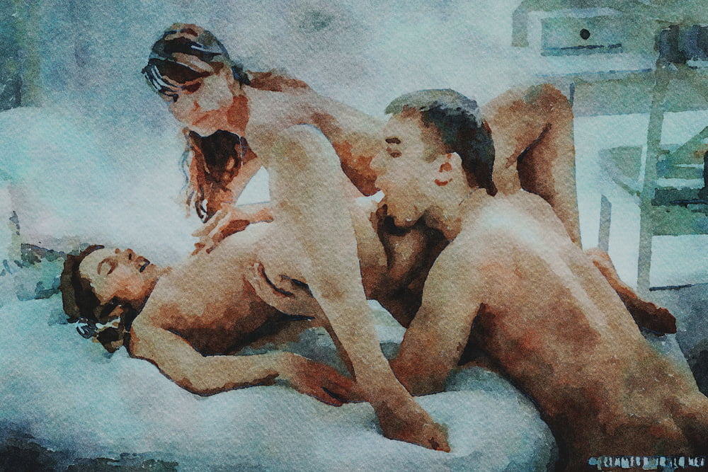 Erotic Digital Watercolor 46 #103250894