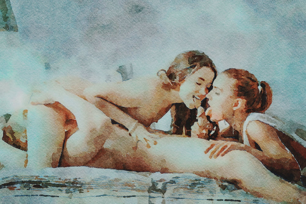 Erotic Digital Watercolor 46 #103250961