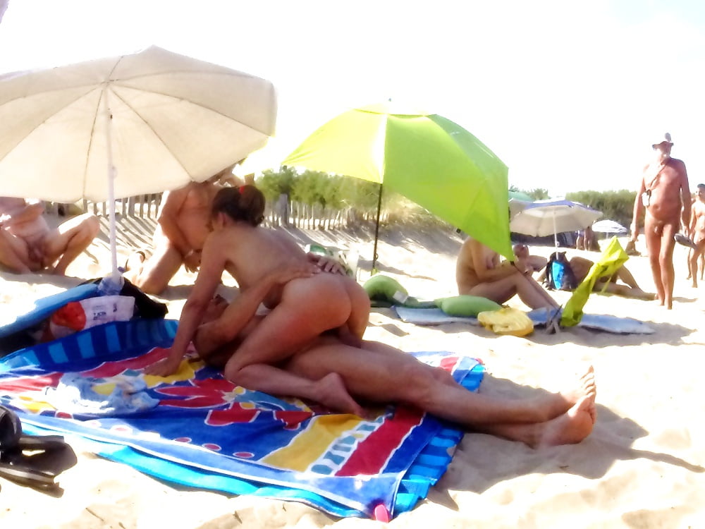 Hot Sex on nudist beach #106888916