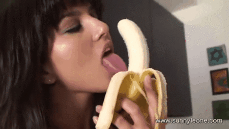 Girls banana blowjob #99615845