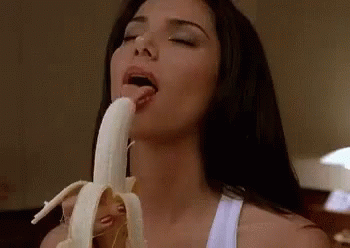 Girls banana blowjob #99615847