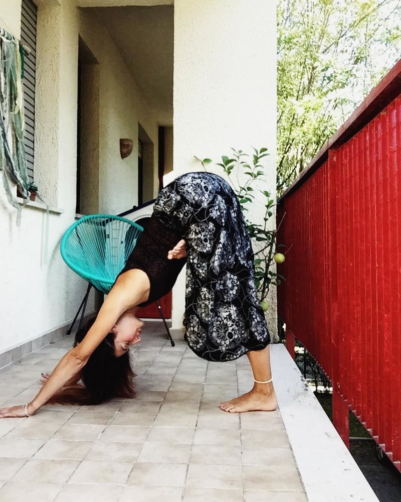 Federica insane hot instagram yoga model #94291877