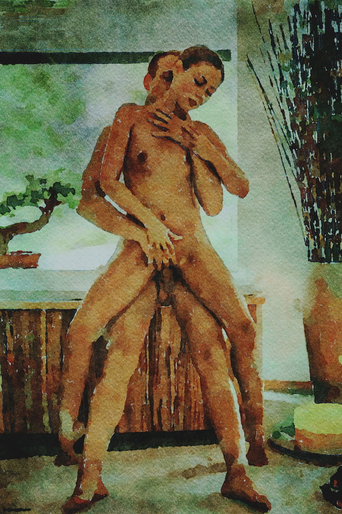 Erotic Digital Watercolor 8 4014581