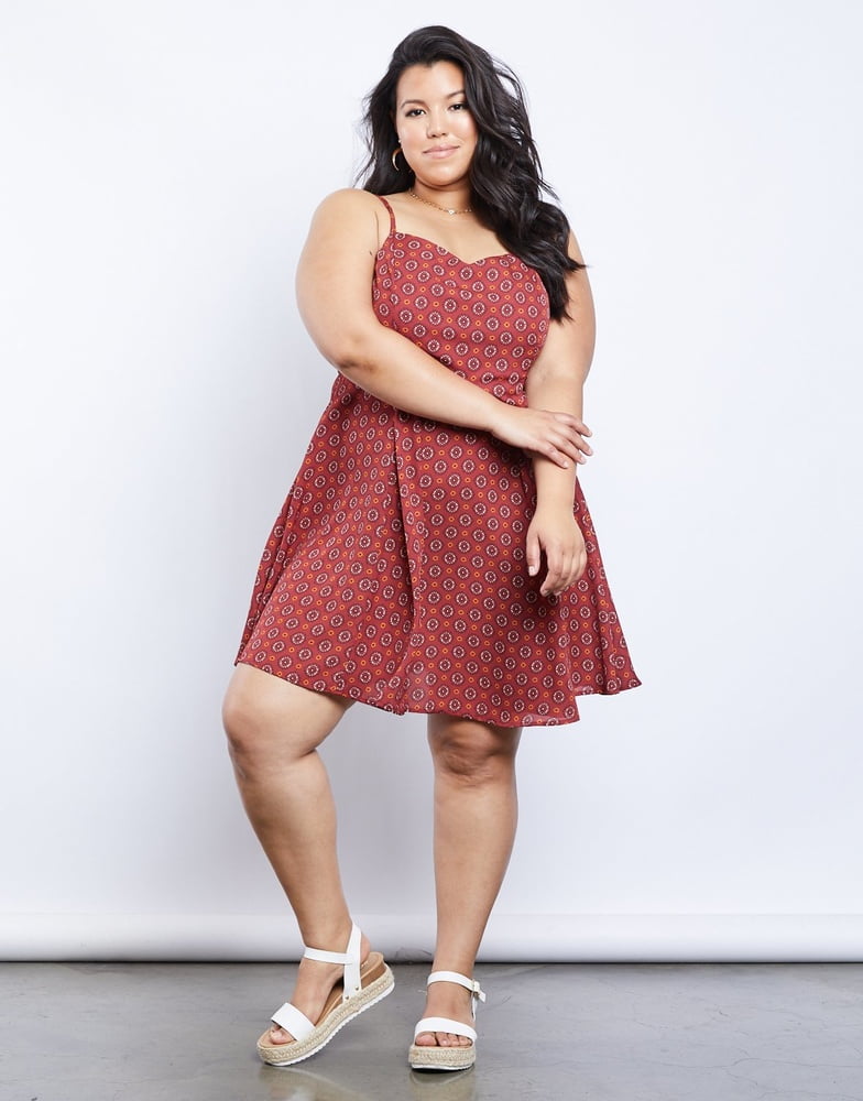 Plus Size Sundresss #94913953