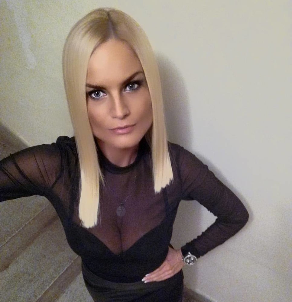 Serbian hot skinny whore blonde milf mom big tits Mila M. #106046306