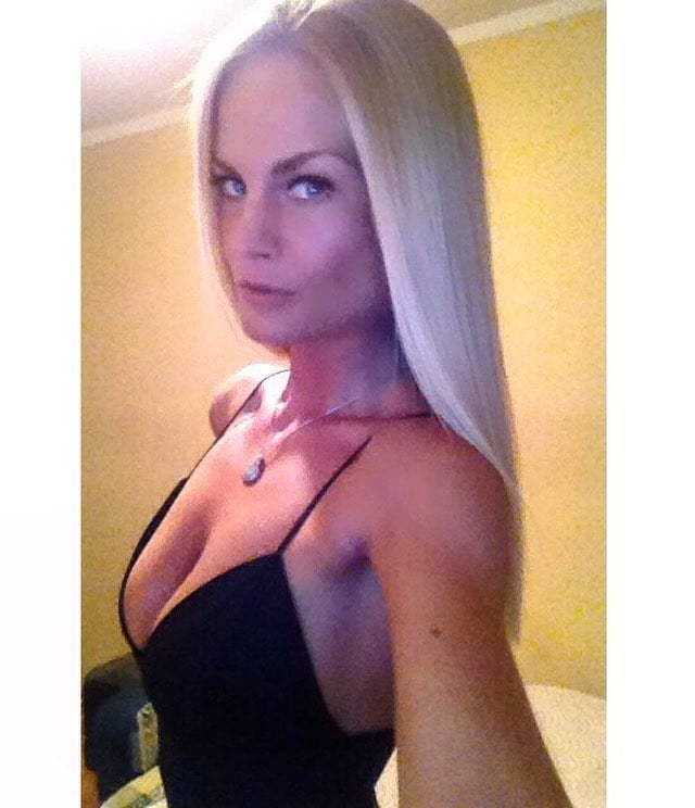 Serbian hot skinny whore blonde milf mom big tits Mila M. #106046308