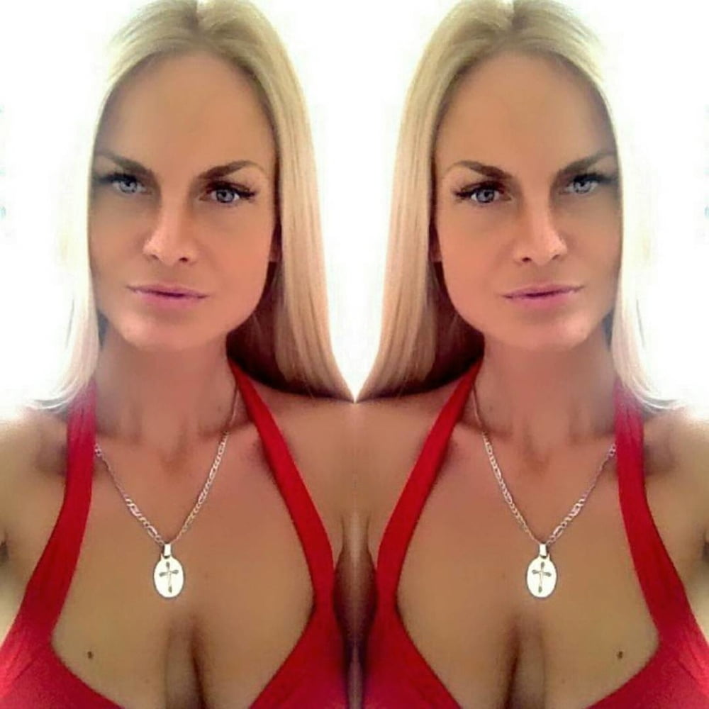 Serbian hot skinny whore blonde milf mom big tits Mila M. #106046349