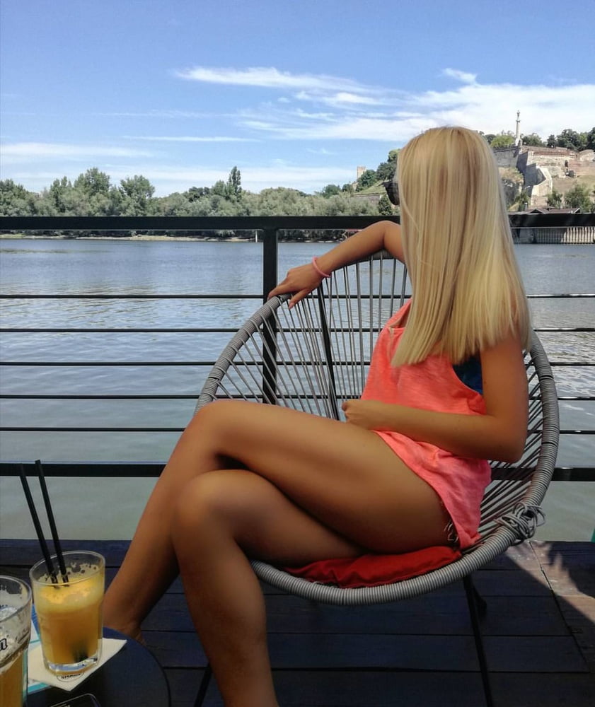 Serbian hot skinny whore blonde milf mom big tits Mila M. #106046350