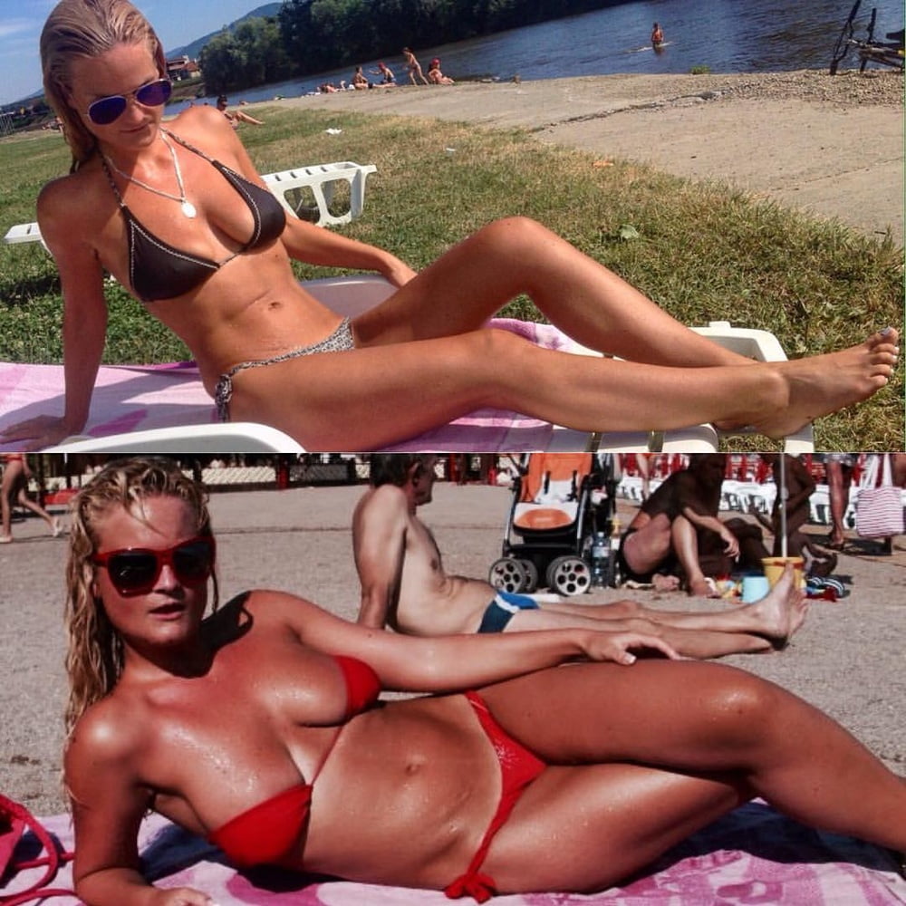 Serbian hot skinny whore blonde milf mom big tits Mila M. #106046353
