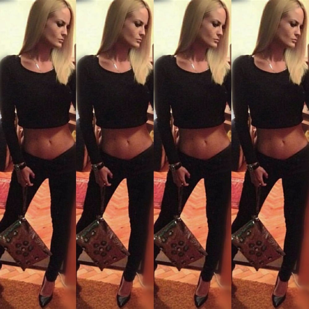 Serbian hot skinny whore blonde milf mom big tits Mila M. #106046383