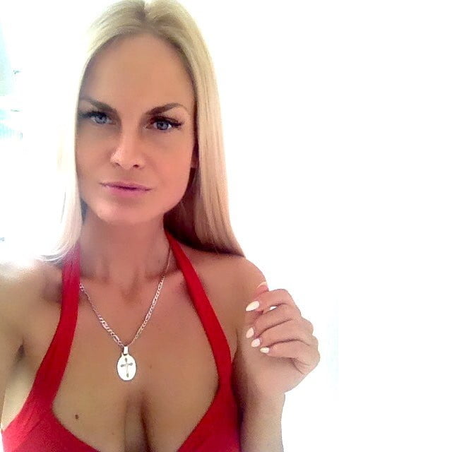 Serbian hot skinny whore blonde milf mom big tits Mila M. #106046402