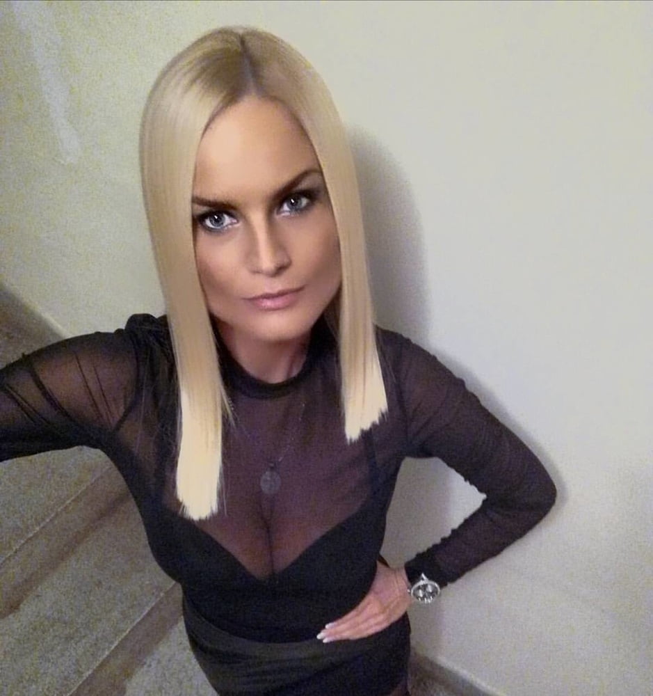Serbian hot skinny whore blonde milf mom big tits Mila M. #106046406
