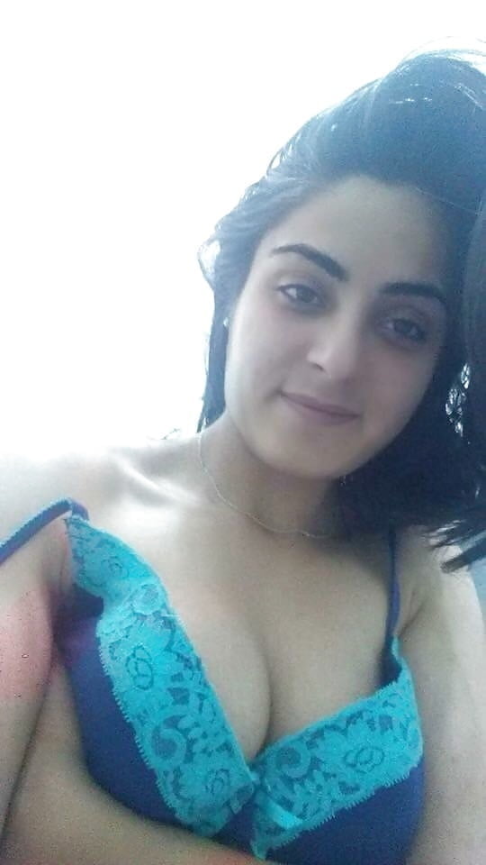 Desi Babes in Bra Showing Cleavage #103785083
