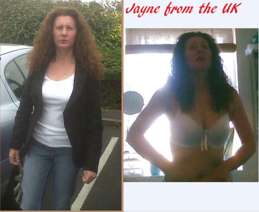 Jayne UK milf dressed undressed capture #84294881