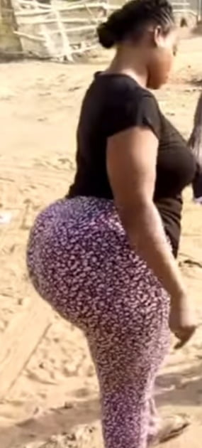 アフリカの女優のbbwの梨のメガブート巨大なヒップ
 #97921295
