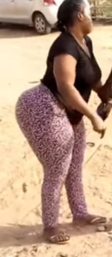 アフリカの女優のbbwの梨のメガブート巨大なヒップ
 #97921366