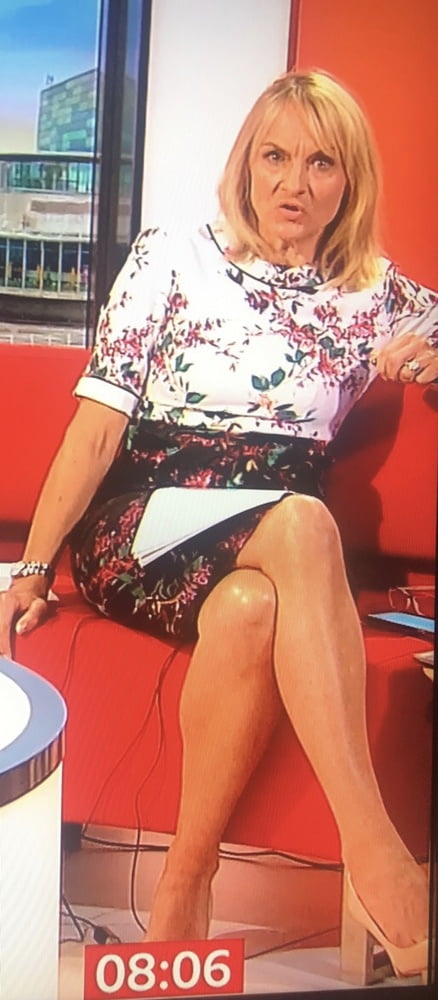 Louise Minchin Cock Teasing Fuckable MILF With Legs On Show #92126091