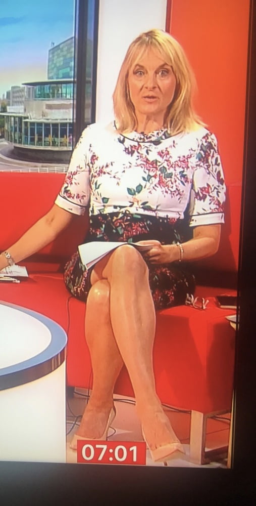 Louise Minchin Cock Teasing Fuckable MILF With Legs On Show #92126108