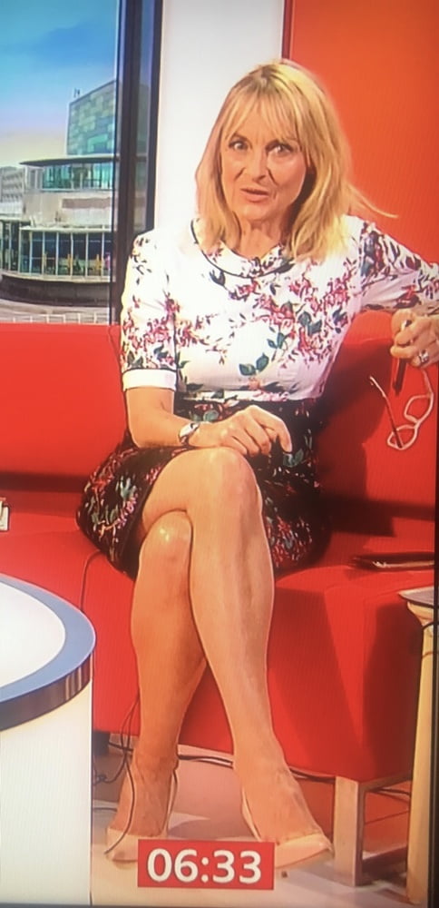 Louise Minchin Cock Teasing Fuckable MILF With Legs On Show #92126128