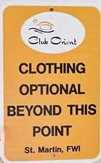 Señales de desnudez
 #103715371