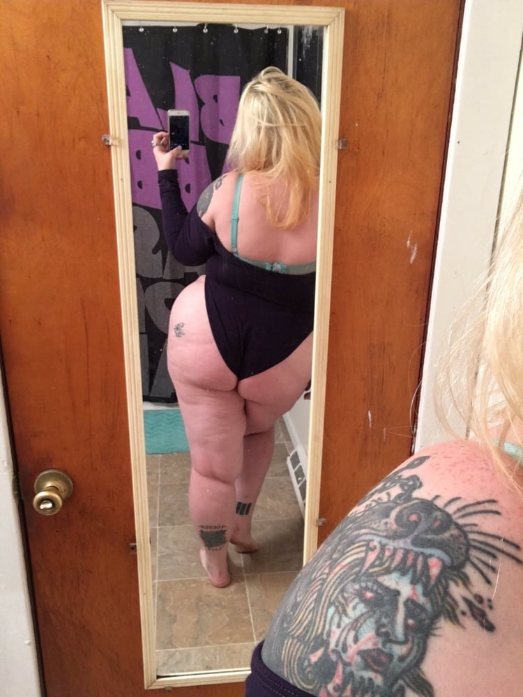 Monster Hips Huge Ass Tatted Pierced White BBW #106330833