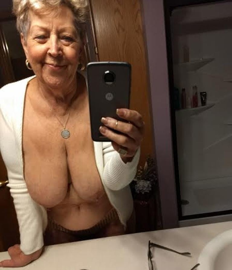 Grannies with saggy tits #1 #87928483