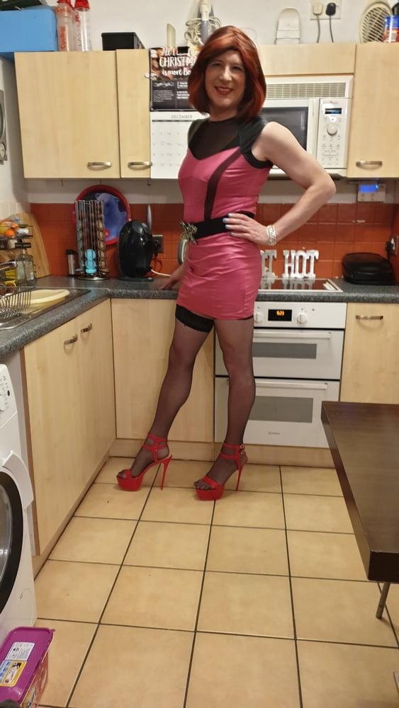 Sissy Lucy is Hot and Horny in the kitchen #106915730