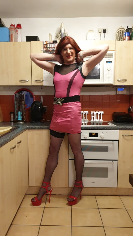 Sissy Lucy is Hot and Horny in the kitchen #106915734
