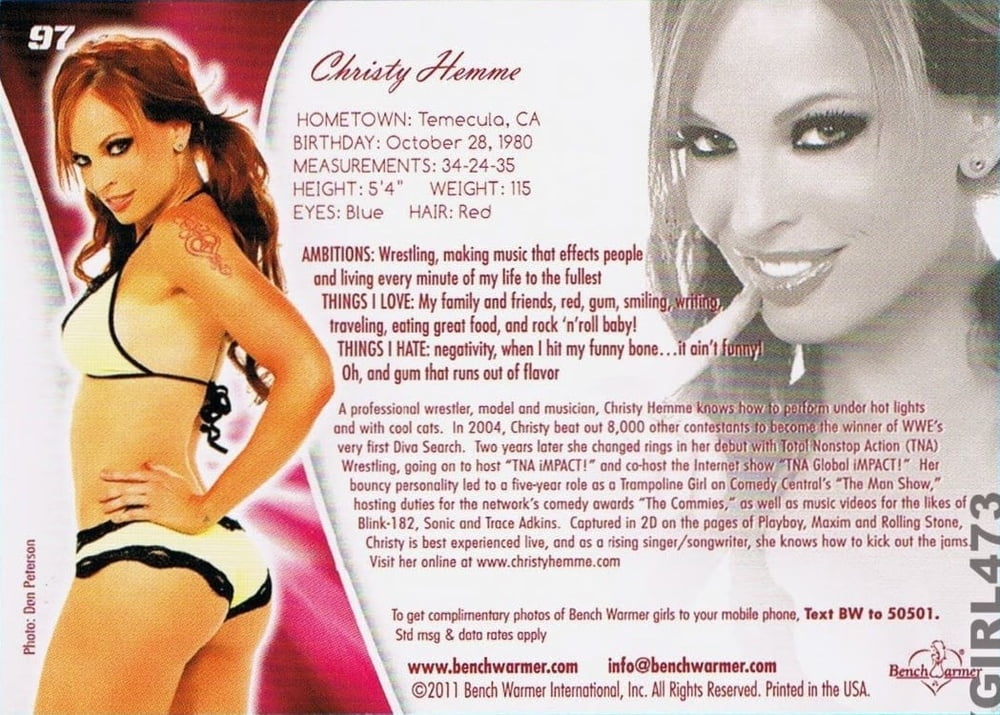 Christy Hemme #101545937