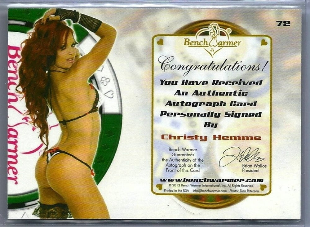 クリスティ・ヘム（Christy hemme
 #101546000