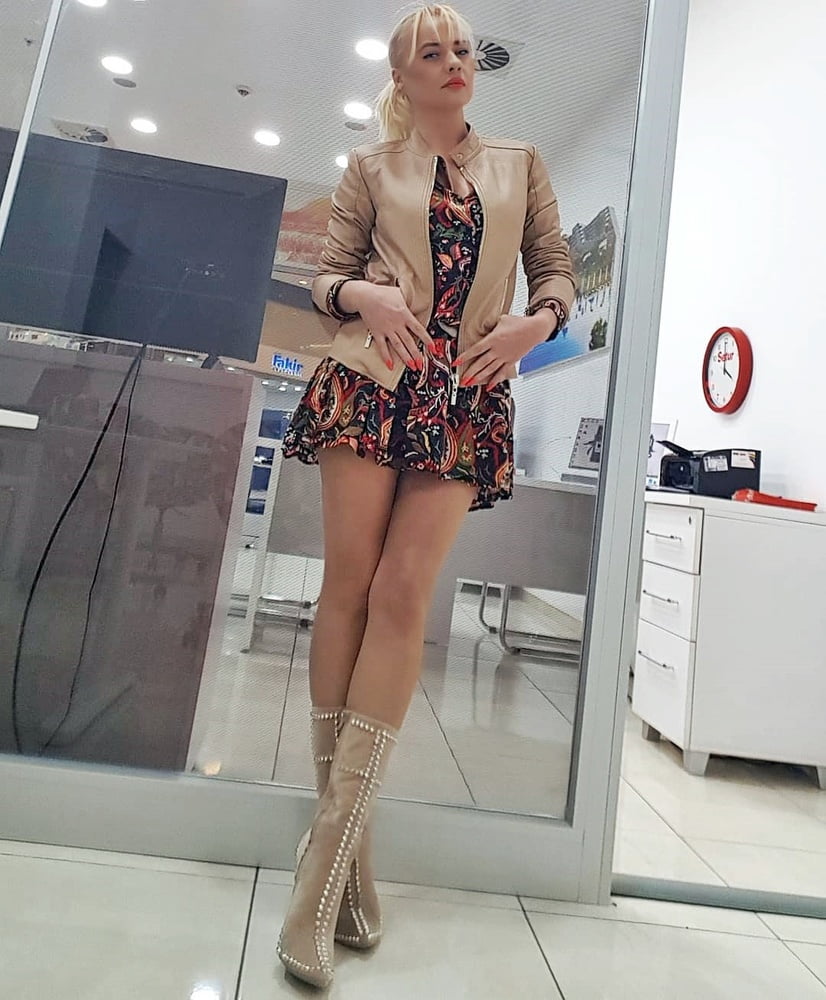 Turkish delight milf blonde no nude dress skirt curvy hot
 #102889728
