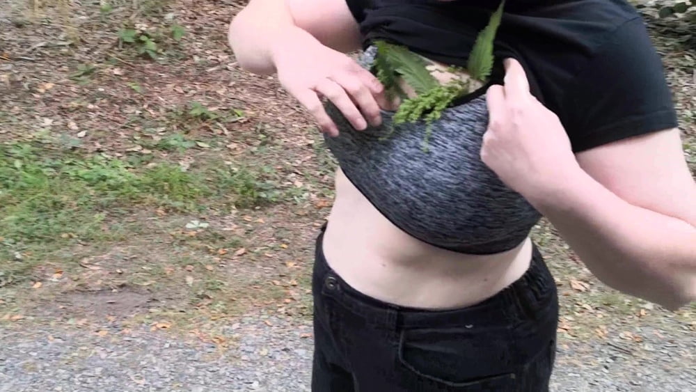 Nettles and other stuff in my bra and slip #106652442