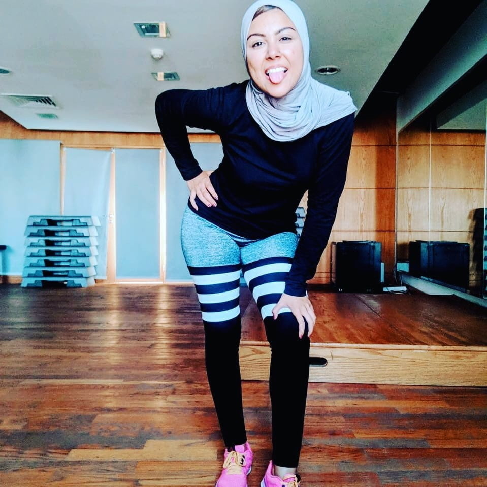 Ghada tarek sexy hijab fitness 2 #79765575
