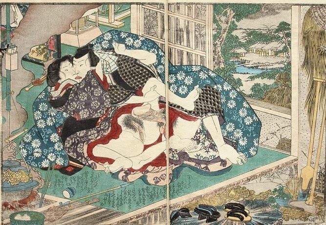 Japanese Drawings Shunga Art 6 Porn Pictures Xxx Photos Sex Images