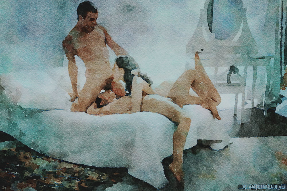 Erotic Digital Watercolor 47 #104788579