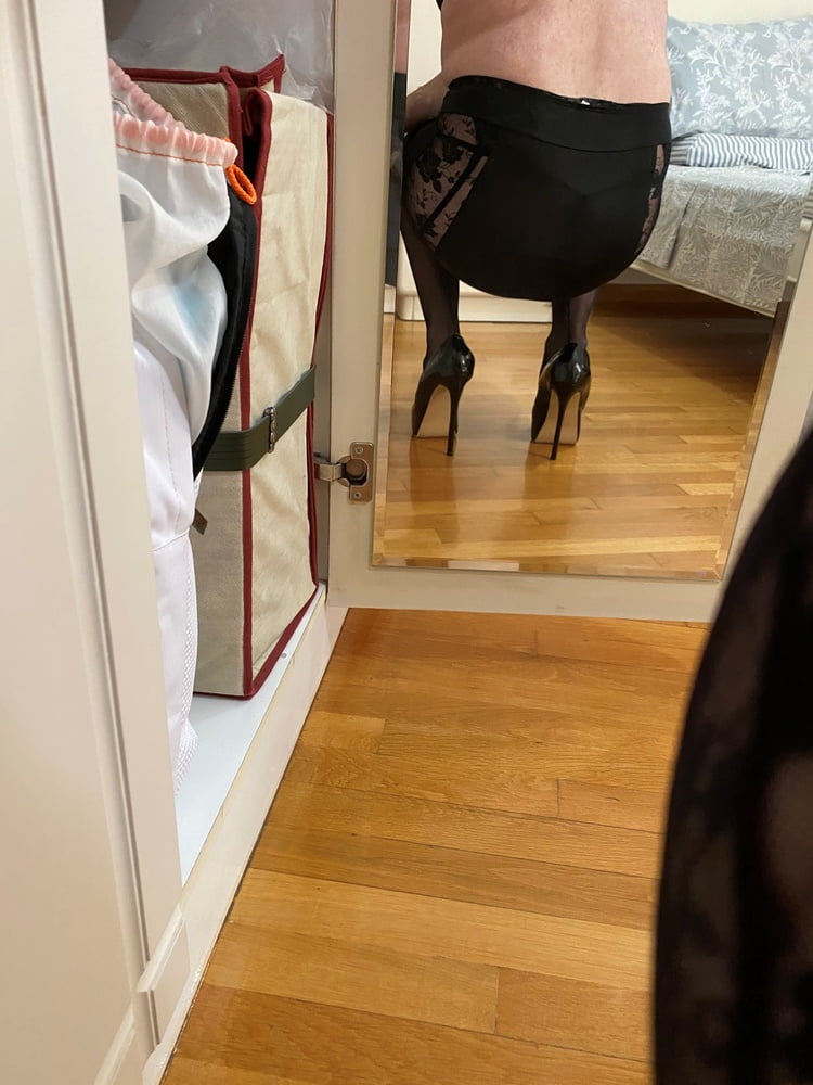 My black lingeries and outfits... #107077550