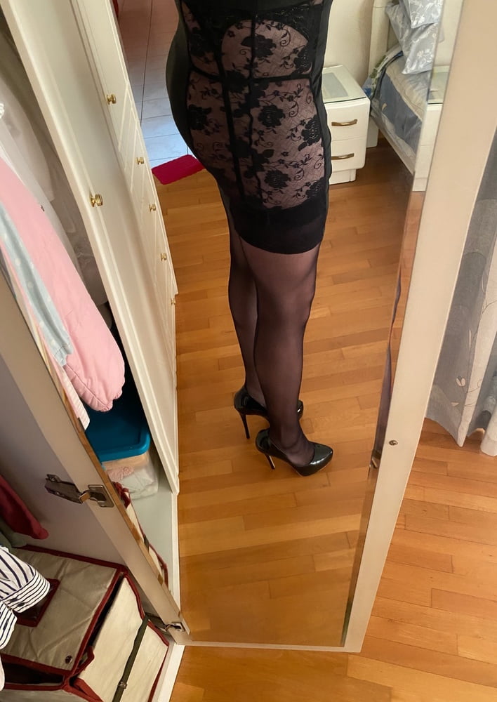 My black lingeries and outfits... #107077556