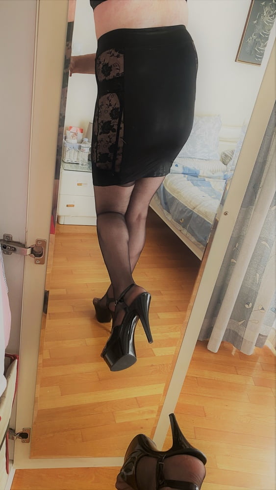 My black lingeries and outfits... #107077583